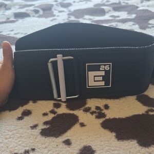 Black Men's Lifting Belt